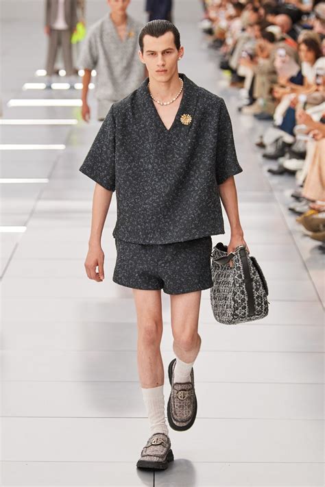 dior spring summer 2024 menswear|Dior leopard print shorts.